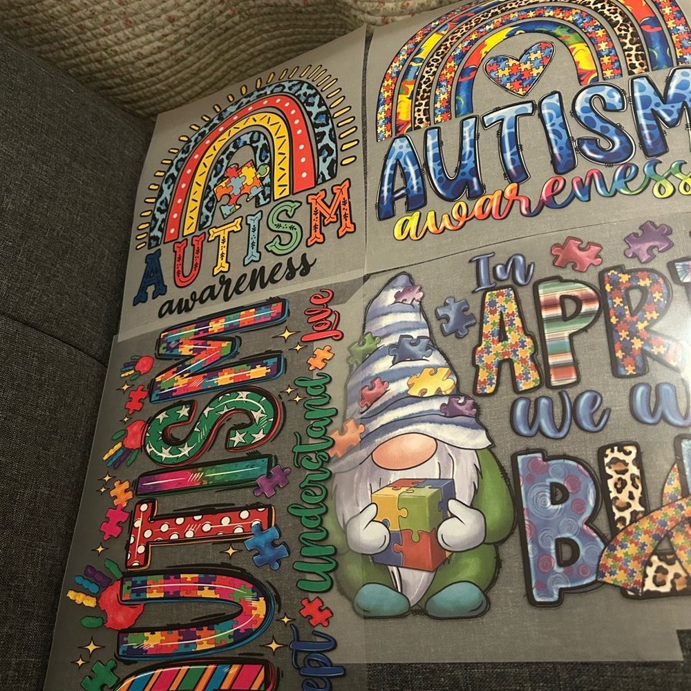 Autism Dtf Transfer Bundle